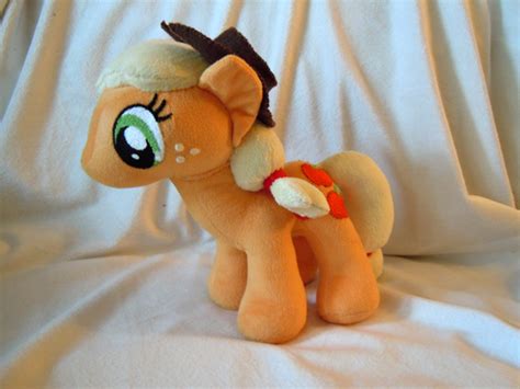 Applejack Plush by craftybird on DeviantArt