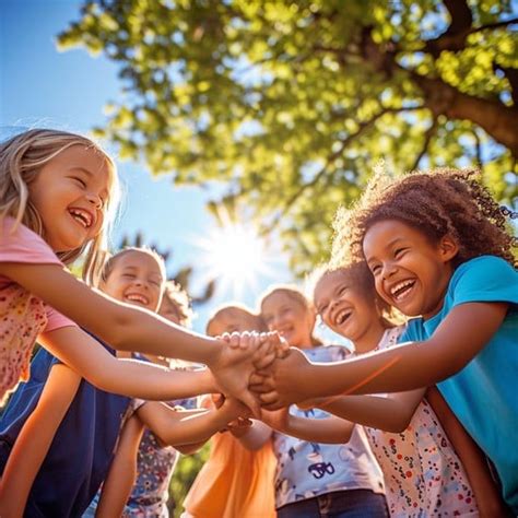 happy children  image   stockcake