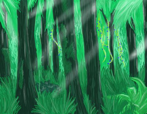 Woodland Background... thing. by Waspino on DeviantArt