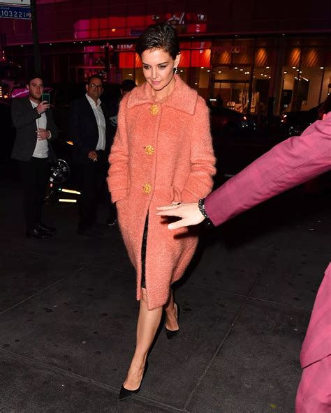 Katie Holmes slips into tight black dress to support Jamie Foxx at New