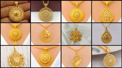 beautiful  gold chain locket design womengirls gold pendant