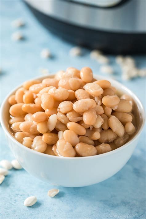 instant pot white beans great northern beans  soak method