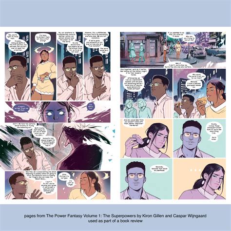 graphic  review  power fantasy volume   superpowers