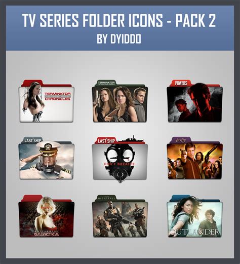 TV Series Folder Icon - Pack 2 by DYIDDO on DeviantArt