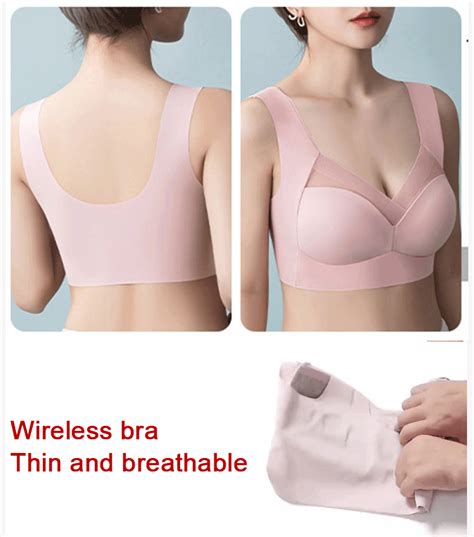🔥Fashion Deep Cup Bra🔥Summer sexy Push Up Wireless Bras (Size runs the ...