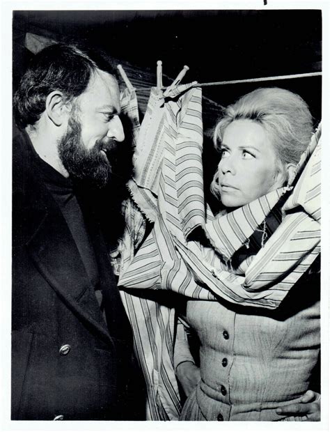 1970 Vintage Photo actress Emmaline Henry poses with John Astin in