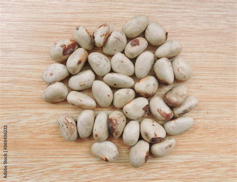 Dry seeds of jackfruit. The seeds from ripe jackfruit are edible. Stock Photo | Adobe Stock