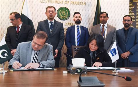 pakistan  adb sign  significant programs islamabad post