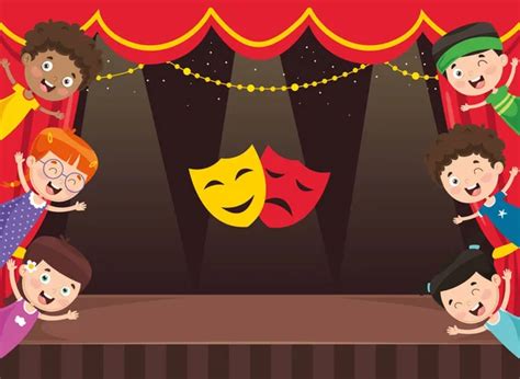 Декорации театр фон: векторна графіка, зображення, Декорации театр фон ...