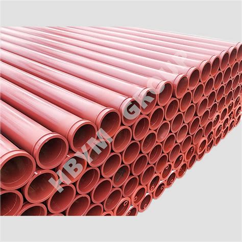 concrete pump weld pipe single wall hbym group