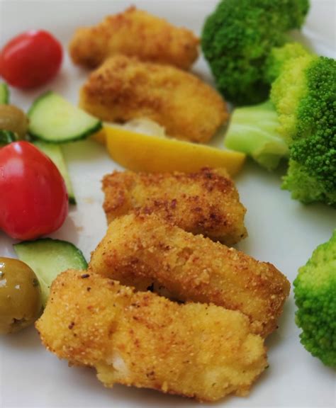 Fast Day recipe: Fish bites with vegetables (roughly 385 calories)