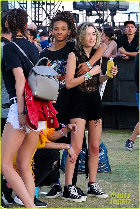 Photo: jaden smith sarah snyder kiss cartwheels coachella day two 16 ...