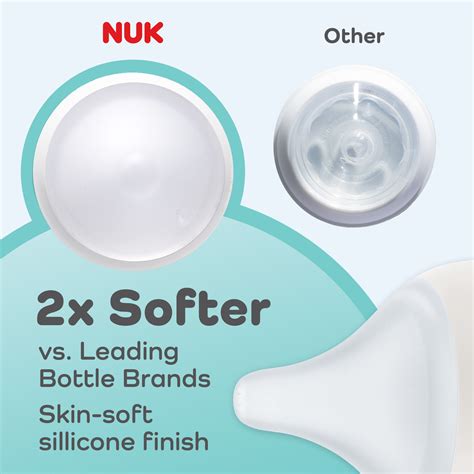NUK® Perfect Match Nipple, 2pk – Medium Flow | NUK Canada