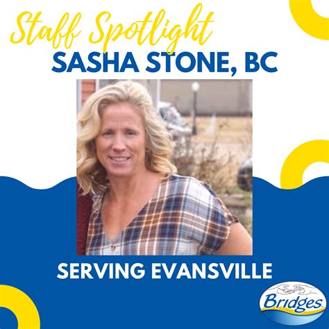 Bridges - Meet Sasha Stone! Sasha is a Behavior Consultant serving the