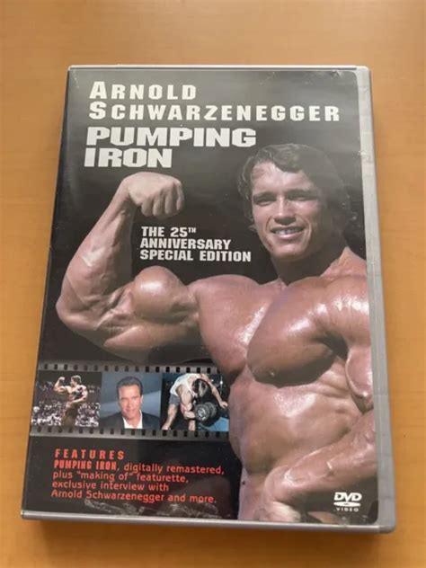 ARNOLD SCHWARZENEGGER-PUMPING IRON-LOU Ferrigno-25Th Anniversary Edtn ...