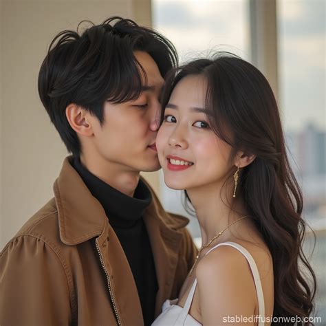 Couple Portrait of Korean Man and Woman | Stable Diffusion Online