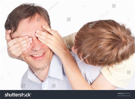 Portrait Smart Son His Dad Stock Photo 82195153 | Shutterstock