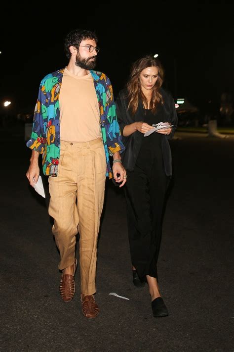 Elizabeth Olsen - Arriving for the Rolling Stones Concert in Pasadena