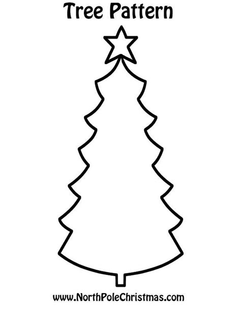 Best Christmas Tree Template – DIY Christmas Template Printable