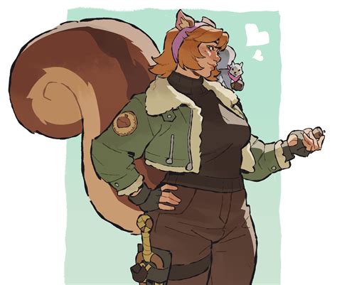 Squirrel Girl :: Squirrel Girl (Девушка-белка, Девочка-белочка, Дорин