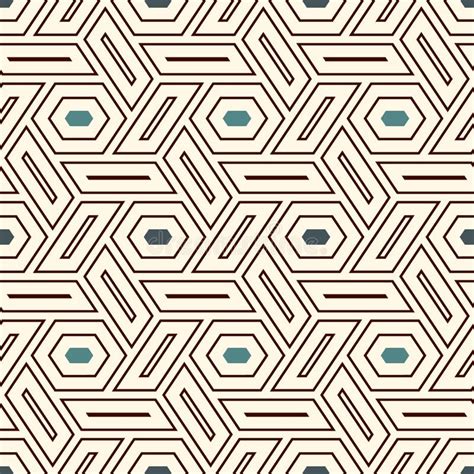 contemporary honeycomb geometric pattern hexagon ornament modern