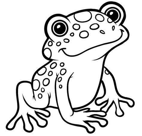 Desenhos Sapo Para Colorir