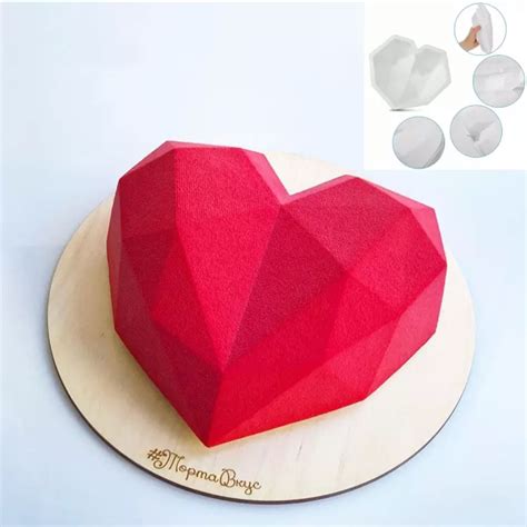 heart shaped cake mould