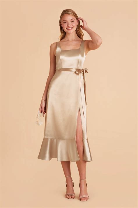 Neutral Bridesmaid Dresses | Cream Dresses | Birdy Grey