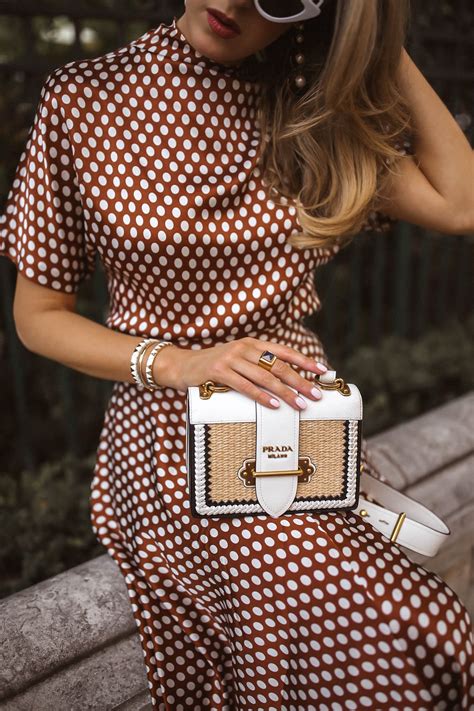 Pretty Woman Vibes: The Brown Polka Dot Set - MEMORANDUM | NYC Fashion