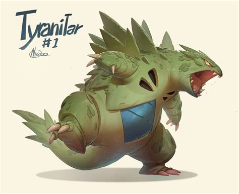 ArtStation - Tyranitar