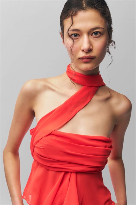 Chiffon Wrap Around Top – Guizio