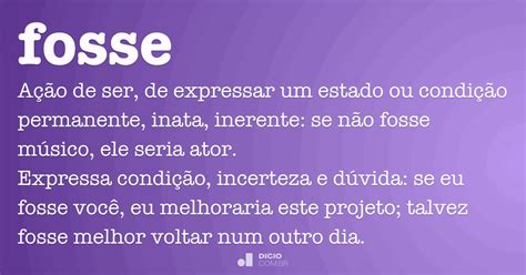 Como Escrever A Palavra Fosse