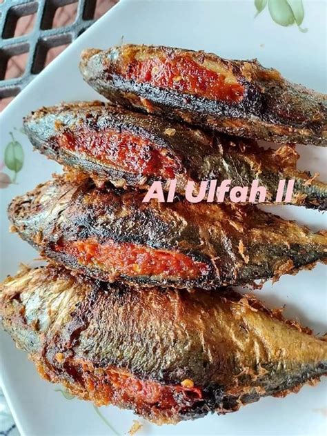 tips goreng ikan cencaru sumbat  tak keluar isi barulah tak