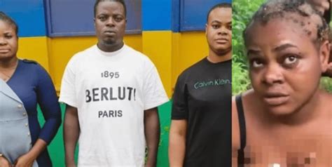 suspects arrested  beating  stripping lady naked speaks