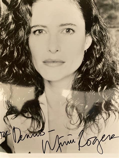 Mimi Rogers signed photo