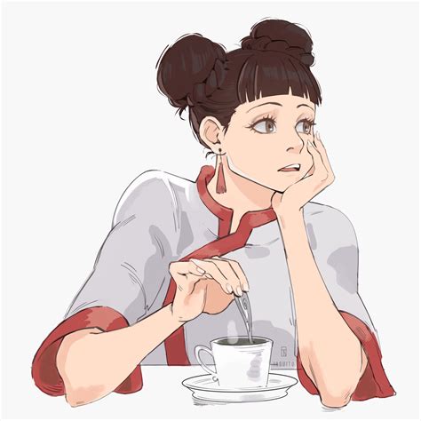 tenten (naruto and 1 more) drawn by iago_fn | Danbooru