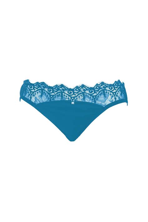 Tessa Blue Allure Ouvert Brief • Nevaeh Intimates • Made in New York