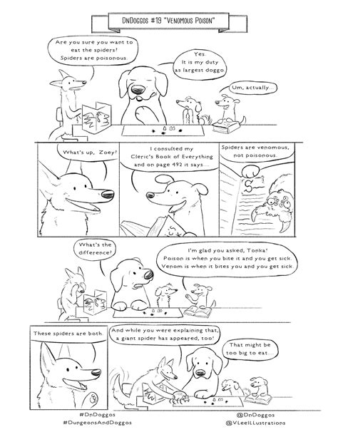 [Art] Dungeons and Doggos - #19 “Venomous Poison” : r/DnD