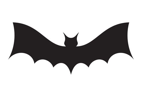 halloween bat flying silhouette 14175590 Vector Art at Vecteezy