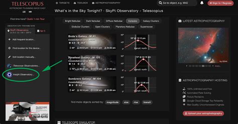 telescopius astronomy planning  easy