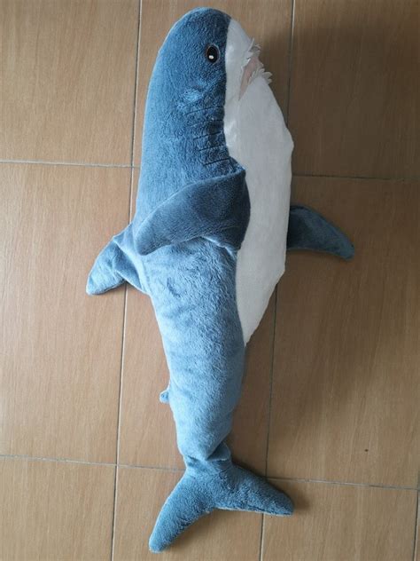 IKEA BLAHAJ Soft Toy Shark 100cm, Babies & Kids, Infant Playtime on ...