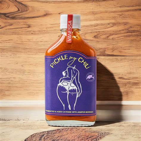 Vanessa: Cayenne Peppers with Juniper Berries Hot Sauce (heat 4/10