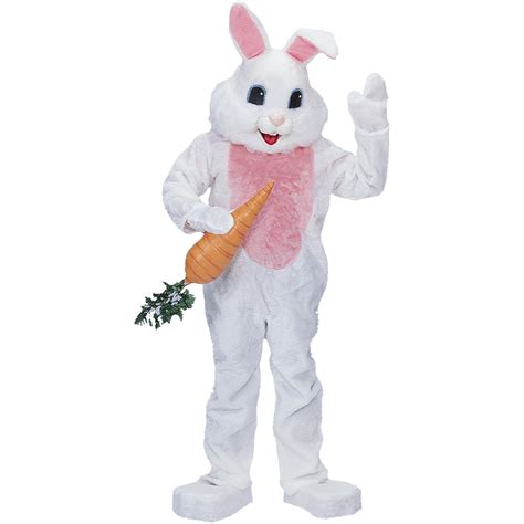 Rubie's Premium White Rabbit Bunny Fancy-Dress Costume for Adult