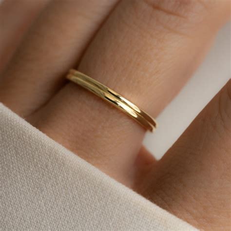 Simple Gold Band - Etsy