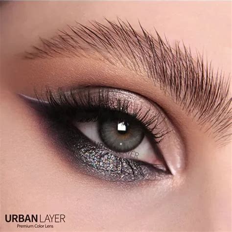 Pupilentes Urban Layer Sofia N Gray Estuche Y Solucion | Meses sin