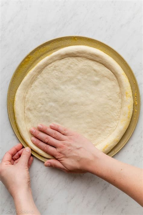 homemade pizza dough  beginners sallys baking