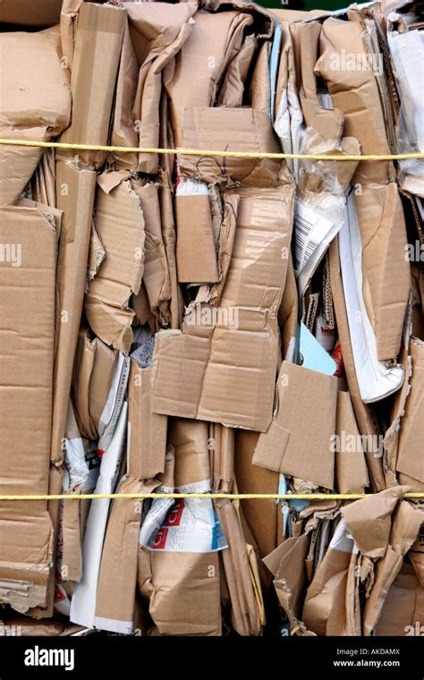 cardboard boxes for recycling Stock Photo - Alamy