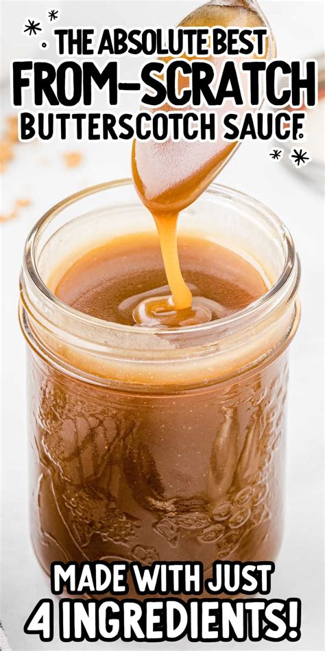 butterscotch sauce   creamy  irresistible