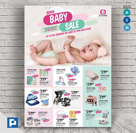 Baby and Infant Sales Flyer - PSDPixel