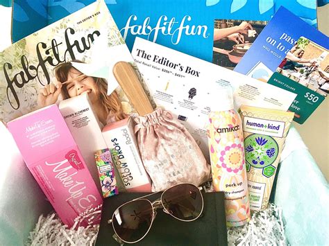 fabfitfun subscription box lifestyle